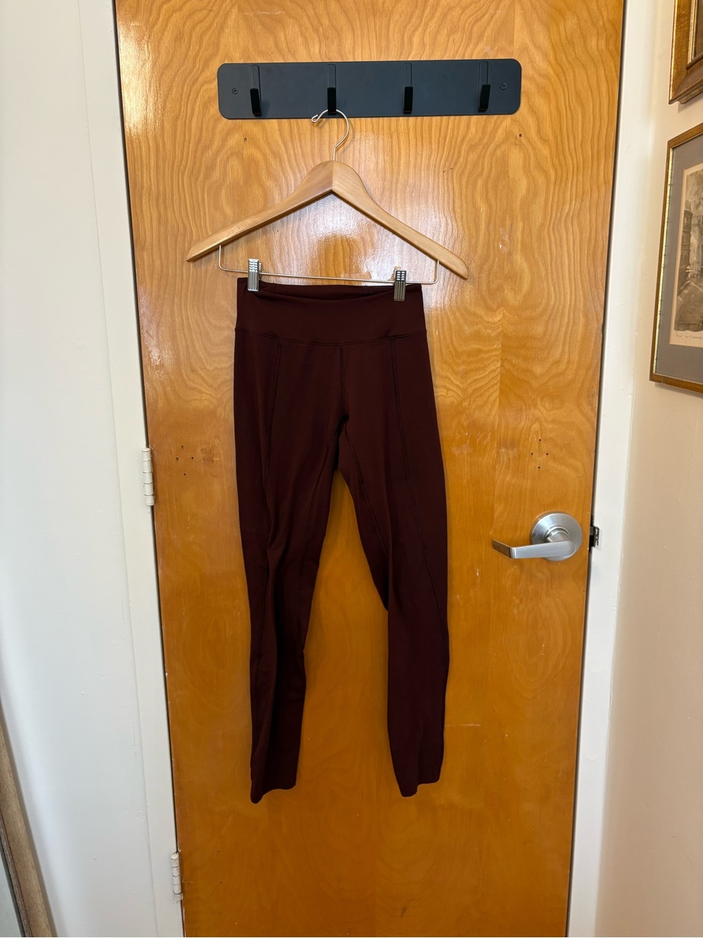Arcteryx maroon leggings